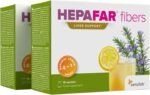 Detox Drink with Inulin, Lemon Juice, Fibers, Chicory, Rosemary - Liver Detox - Natural Refreshing Drink High in Fibre - 30 Sachets for 30 Days - Sensilab Hepafar Fibers - Image 2