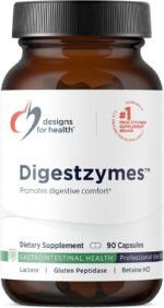 Digestzymes Digestive Enzyme Complex Supplement (380mg - 90 Capsules - 3 Month Supply) - Blend of Digestive Enzymes to Digest Protein, Dairy, Carbs & Fat – Suitable for Those with Gas & Bloating - Image 2