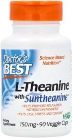 Doctor's Best - L-Theanine with Suntheanine | Supports Relaxation and Stress Reduction - 150mg - 90 Capsules - Image 2
