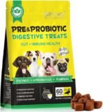 Dog Probiotics for Gut Health – 6 Billion CFU Multi-Strain Digestive Treats – Vet-Formulated Probiotics for Dogs, Dog Diarrhea Treatment, Immune & Skin Support – 60 Duck-Flavoured Chews - Image 2