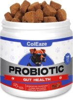 Dog Probiotics with Prebiotics & Digestive Enzymes | Fast-Acting Chews for Diarrhea Relief, Gas & Gut Health | Lamb Flavor Supplement for Immune & Anal Gland Support | 150 Soft Chews - Image 2