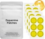 Dopamine Patches for Mood Boost - 30PCS Plant-Based Patches with Natural Ingredients, Plant-Based Formula, All Day Positivity & Energy Support - Image 2