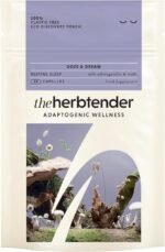 Doze & Dream - Vegan Adaptogenic Wellness Supplements. Reishi Mushroom & Ashwagandha for Relaxation and Sleep (14 Capsule Pouch) - Image 2