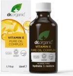 Dr Organic Vitamin E Pure Oil, Hydrating, Essential Oil, All Skin Types, Natural, Vegan, Cruelty-Free, Paraben & SLS-Free, Certified Organic, 50ml, Packaging may vary - Image 2
