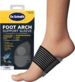 Dr. Scholl's Plantar Fasciitis Foot Arch Support Sleeve, Provides Immediate Support, Comfortable for Day, Night and Sleep, Breathable Compression Band - Image 2