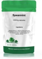 ECO-VITS Spearmint Leaf (1000mg) 60 Capsules, Recyclable Packaging, Sealed Pouch. Hormone Balance, Skin & Digestive Support, Natural Antioxidant & Stress Relief Supplement - Image 2