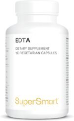EDTA - Powerful Antioxidant - Supports Body Detoxification Against Heavy Metals - Helps Cleanse Your Arteries - Ethylenediaminetetraacetic Acid - 1000 mg - Vegan - Gluten-Free - Supersmart - Image 2