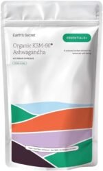 Earth's Secret KSM-66® Ashwagandha Capsules 300mg - Full-Spectrum Root Extract - Supports Calm, Emotional Balance, Mental Focus, Restful Sleep - Made in UK - 2 Month Supply - 60 Vegan Capsules - Image 2