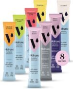 Electrolytes Powder - Hydration Sachets Packed with Vitamins - Zero Sugar Rehydration Sachet with No Artificial Sweeteners & Preservatives by ViDrate - Mixed Berry Variety Pack, 8 Electrolytes Sachets - Image 2