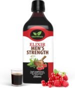 Elixir Men’s Strength, Herbal Supplement with Maca, Tribulus & Zinc to Support Testosterone, Energy & Vitality – 250ml – Vegan & Gluten-Free - Image 2