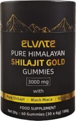 Elvate Shilajit Pure Himalayan Gold Gummies 3000mg, High in Fulvic Acid with Ginseng and Maca, Resin Alternative 1 Month Supply Individually Wrapped, Natural Energy Support Supplement for Men + Women - Image 2