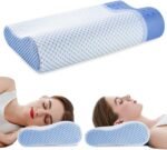 Ergonomic Memory Foam Pillow for Neck Pain Relief – Pillow for Side, Back & Stomach Sleepers – Shoulder Support Bed Pillow for Comfortable and Restful Sleep - Image 2