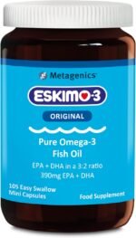Eskimo-3 Fish Oil by Metagenics - Source of Omega-3 and Essential Fatty Acids EPA & DHA - Brain, Vision & Heart - 105 Mini Capsules - Image 2