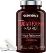 Essensey MULTIVIT for HIM + MACA Root - Energy, Vitality, and Immune Support with Maca Root Extract Supplement - 90 Capsules - Image 2