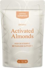 Everyday Superfood Organic Activated Almonds 190g, Unsalted and Unroasted Sprouted Almond, Suitable for Vegan & Kosher Diets - Image 2