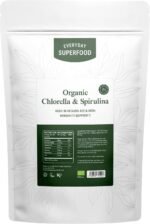 Everyday Superfood Organic Chlorella & Spirulina Tablets 500mg, 360 Broken Cell Wall Chlorella & Raw Spirulina Cold Pressed Tablet - Image 2