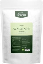 Everyday Superfood Organic Pea Protein Powder 1.8kg | 84% Pea Protein | Lab-Tested for Heavy Metals | Unflavoured | Pre-Workout & Post-Workout | Vegan & Kosher - Image 2