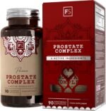 FS Prostate Supplements for Men UK | 90 Prostate Capsules with Broccolli 750mg, Pumpkin Seed 500mg, Nettle Leaf 500mg & Zinc | Mens Health Supplements | Non-GMO & Gluten Free | Made in The UK - Image 2