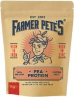 Farmer Pete's Pea Protein Powder 1kg - Dairy Free, Gluten-Free, Natural Plant Based Vegan Protein Powder Isolate (1kg) - Image 2