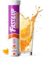 Fast&Up Multivitamin – Complete Multivitamin Supplement – All Day Energy – 20 Effervescent Tablets – Supports Immune System – Orange - Image 2