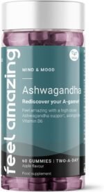 Feel Amazing High Dose 3000mg Ashwagandha Gummies - Supports Normal Psychological Function - Stress-Relieving - 60 Gummies - 1 Month Supply - Image 2