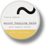 Fierce Nature Organic Skin Healing Balm – Tallow, Beeswax, Olive Oil & Ossa Raw Honey – Infused with Natural Herbs – Gentle, Effective Relief for Minor Wounds - Image 2
