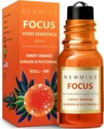 Focus Roll On Essential Oil - Concentration Memory Attention - Orange Ginger Patchouli - Functional Aromatherapy Stick Self Care Study Gift Stocking Stuffer - Image 2