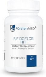 FürstenMED® Bifidoflor HIT with 7 Probiotic Strains - Lactobacillus Salivarius, Gasseri, Rhamnosus & 4 Bifidobacterium - Normal Gut Digestive Health Support Supplement - 60 Vegan Capsules - Image 2