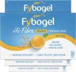 Fybogel Hi-Fibre, Orange, 30 Sachets X 4, 120 Total, Ispaghula Husk, Laxatives for Constipation, Maintains Regularity, Effective Dual Action, Fast Relief, Laxatives, Digestion and Nausea - Image 2