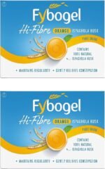 Fybogel Orange Fiber Supplement Sachets, 60 Count - Natural Digestive Support, Gentle Relief, Easy Mix Powder, Daily Use, Convenient Packets for Regularity, Healthier Lifestyle - Image 2
