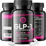 GLP-1 Support 1350mg, Appetite & Weight Control, Gut Health Support, Natural GLP Supplement with Added Probiotics - 60 Capsules - Image 2