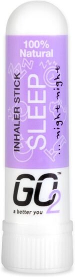 GO2 Inhaler Sleep Stick — Essential Oils for Convenient On-The-Go Use —Natural, Synthetic-Free, and Cruelty-Free (1ml Tube) - Image 2