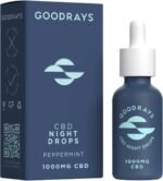GOODRAYS CBD Oil, 1000mg, High Strength CBD Night Drops, Natural Sleep Stress and Anxiety Relief, Vegan, Peppermint Flavour, Packaging May Varyy - Image 2