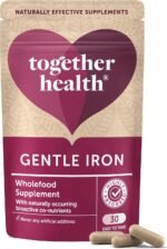 Gentle Iron – Together Health – Whole Food Nutrients – Iron and B Vitamins Vegan Friendly – Made in The UK – 30 Vegecaps - Image 2