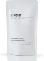 Ginkgo Biloba 3000mg & Ginseng 650mg Tablets | Memory, Cognitive Functions & Sexual Health | Oxford Vitality - Image 2