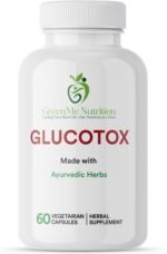 Glucotox | Ayurvedic Herbs Vegetarian Herbal Diet Supplement | Blood Sugar Support | Blood Sugar Balance & Control | Vegan Glucose Support | Blood Glucose Metabolism | 60 Capsules - Image 2