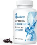 Gozitepe Liposomal Glutathione Reduced 2000mg per Serving | Glutathione Supplement with Hyaluronic Acid + Collagen Peptide + Resveratrol | 10x Better Absorption (60 Count (Pack of 1)) - Image 2