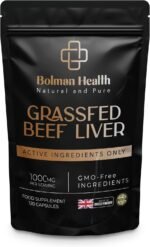 Grass-Fed Beef Liver Capsules | 1000mg Freeze-Dried Bovine Liver | Supports Energy, Immunity, Metabolism & Vitality | 120 Capsules | High Protein Nutrient-Dense Superfood | Non-GMO | Made in UK - Image 2