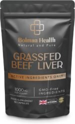 Grass-Fed Beef Liver Capsules | 1000mg Freeze-Dried Bovine Liver | Supports Energy, Immunity, Metabolism & Vitality | 60 Capsules | High Protein Nutrient-Dense Superfood | Non-GMO | Made in UK - Image 2