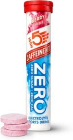 HIGH5 ZERO Caffeine Hit ElectrolyteTablet - Hydration Tablets Enhanced with Vitamin C - 0 Calories & Sugar Free - Boost Hydration, Performance & Wellness - Berry, 20 Tablets (20x, Pack of 1) - Image 2