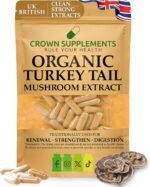 HPMC Organic Turkkey Tails Capsules 600mg UK British Made Fruiting Body Premium Wild Harvest (60 Capsules) - Image 2