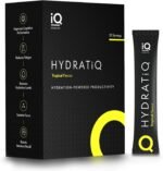 HYDRATiQ | Nootropic Productivity Drink with Electrolytes, Natural Caffeine & L-Theanine | Focus | Energy | Hydration | 20 Sachets - Tropical Flavour | Zero Sugar | Vegan | B Vitamins - Image 2