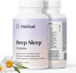 Habitual Deep Sleep Complex | Vegan Nighttime Supplement for Relaxation, Restful Sleep & Recovery | Magnesium, Montmorency Cherry, Chamomile, Lemon Balm, Saffron, Zinc & Vitamin B6 for Better Sleep - Image 2