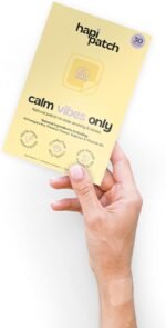 Hapi Patch Calm Vibes Only Patches - Natural Stress & Anxiety Relief, Mood Boosting Patches (6 Pack) - Image 2