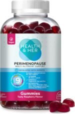 Health & Her Perimenopause Multi Nutrient Gummies for Women - Raspberry Flavoured - Support for Wellbeing During Perimenopause - (The Early Stage of Menopause) - Image 2