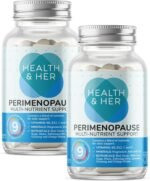 Health & Her Perimenopause Supplements for Women - Wellbeing Support for The Early Stage of Menopause - 2 Month Supply, 120 Capsules - Vegan & Gluten Free - Image 2