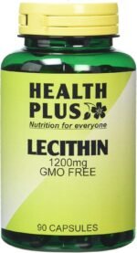 Health Plus Lecithin 1200mg Memory Plant Supplement - 90 Capsules - Image 2