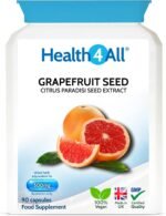 Health4All Grapefruit Seed Extract (GSE) 90 Capsules for Candida and UTIs. Herbal Antifungal Candida Cleanse Supplement Capsules (not Tablets), Vegan | Made in UK - Image 2