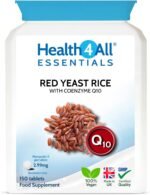 Health4All Red Yeast Rice with CoQ10, 2.99mg monacolin k per Tablet, 5 Months Supply 150 Tablets, Cholesterol Lowering Supplement, Vegan, Gluten Free, Citrinin Free | Made in UK - Image 2