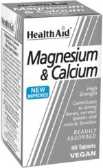 HealthAid Magnesium & Calcium - 90 Tablets - Image 2